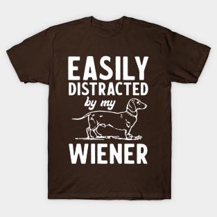 Easily distracted wiener T-Shirt